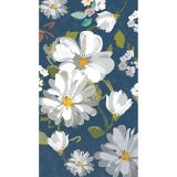Navy Daisies Guest Towels, 16-pk | Amscannull