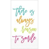 Reason to Smile Guest Towels, 16-pk | Amscannull