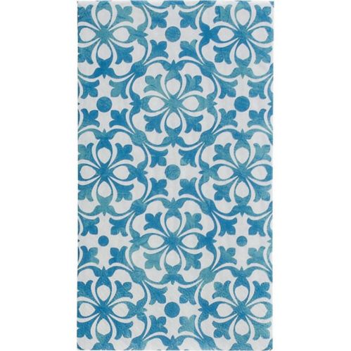 French Quarter Blue Guest Towels, 16-pk Product image