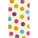 Watercolour Polka Dot Guest Towels, 16-pk | Amscannull