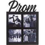 Black Prom Photo Collage Frame, 7-in x 9-1/2-in