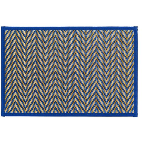 Royal Blue Chevron Bamboo Placemat Product image