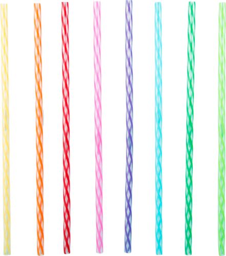 Tall Rainbow Reusable Straws, 24-pk Product image