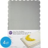 Silver Platters, 4-pk | Wiltonnull