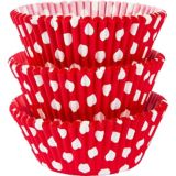 Red Polka Dot Baking Cups, 75-pk | Amscannull