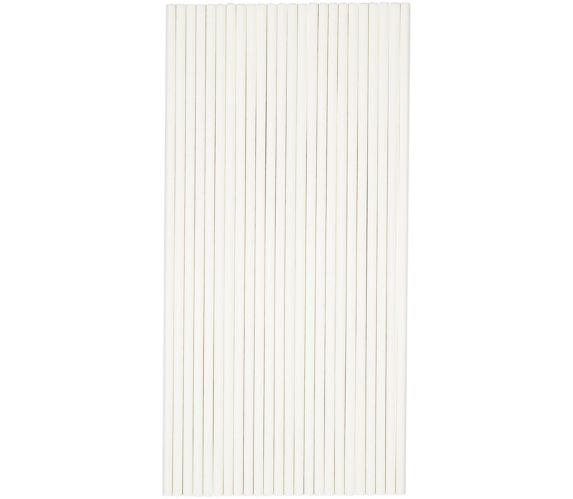 Cookie Sticks, White, 8-in, 20-pk Party City