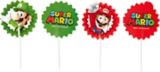 Wilton Super Mario Bros Fun Picks Cupcake Toppers, 24-pk | Wiltonnull