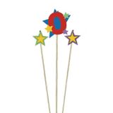 Star Birthday Toothpick Number Candle Set, 3-pc | Amscannull