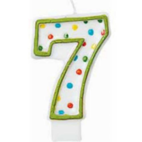 Outline Number Birthday Candle Product image
