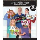Jumbo Over the Hill Photo Booth Props, 5-pc | Amscannull
