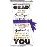 Giant Scroll Graduation Foil Balloon, Helium Inflation Included, 36-in | Amscannull