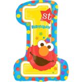 Giant 1st Birthday Elmo Balloon Party City