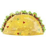 Taco Foil Balloon for Fiesta/Birthday Party, Helium Inflation Included, 33-in | Anagram Int'l Inc.null
