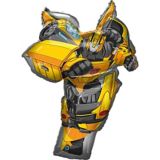 Transformers Bumblebee Foil Balloon for Birthday Party, Helium Inflation Included, 37-in | Amscannull