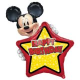 Ballon D Anniversaire Geant De Mickey Mouse A Personnaliser Party City