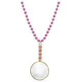 Collier de perles avec pendentif en forme de loupe | Amscannull