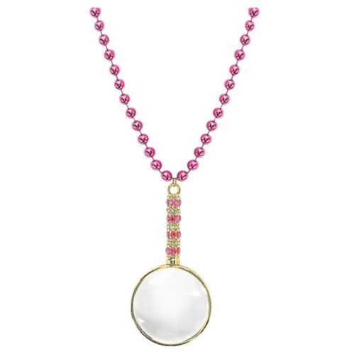 Collier de perles avec pendentif en forme de loupe Image de l’article