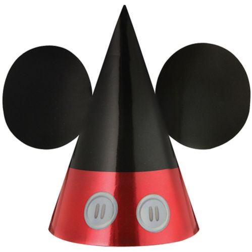 Disney Mickey Mouse Forever Birthday Party Hats, 8-pk Product image