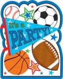 Carte D Invitation D Anniversaire De Sport Party City