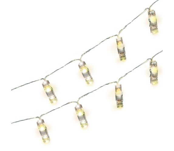 Photo Clip LED String Lights Party City