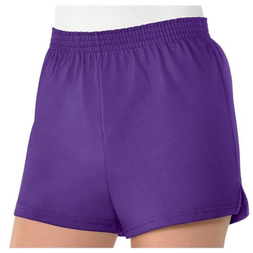 Womens Purple Sport Shorts Party City