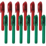 Christmas Mini Pens, 12pk Party City