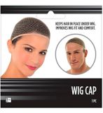 Wig Cap, Blonde Yellow, Adult, One Size | Amscannull