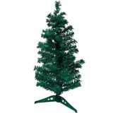 Mini Evergreen Tinsel Christmas Tree Party City