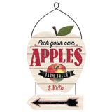 Pick Apples Stacked Sign Party City
