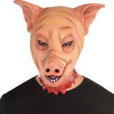 Adult Bloody Pig Head Mask Party City