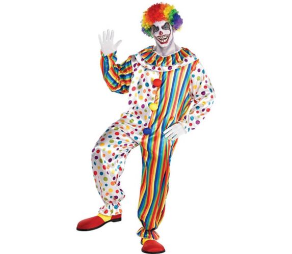 Adult Clown Jumpsuit Costume Party City