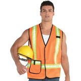 Construction Worker Vest Adult Party City   8516017 1