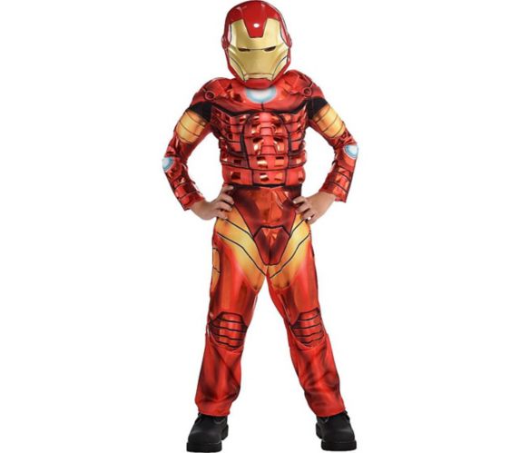 Boys Iron Man Muscle Costume Party City