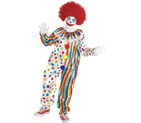 Child Clown Jumpsuit Party City