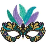 Jointed A Night in Disguise Masquerade Mask Cut-Out Party City