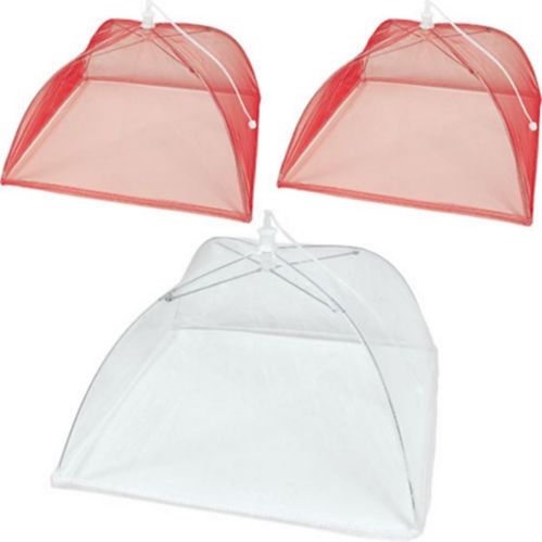 Picnic Party Mesh Food Covers, 3-pk Product image