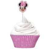 Decorations A Petits Gateaux Disney Minnie Mouse Forever Paq 48 Party City