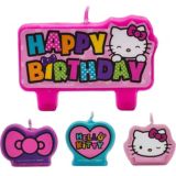 Hello Kitty Rainbow Birthday Candles, 4pc Party City
