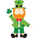 Jointed Leprechaun Cut-out Party City