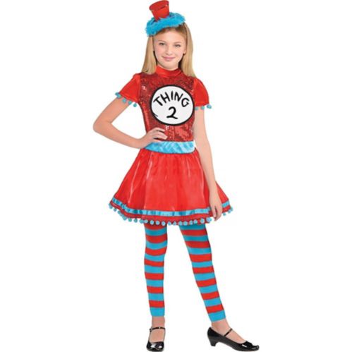 Seuss Things 1 and 2 Costume Accessory Kit for Children Includes Headband and Tutu Small Amscan Dr 