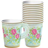 Tea Party Cups with Handles, 8pk Party City