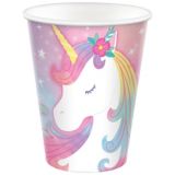 Iridescent Enchanted Unicorn Paper Cups, 9-oz, 8-pk | Amscannull