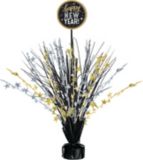 New Year's Spray Centrepiece, Silver &amp; Gold Party City