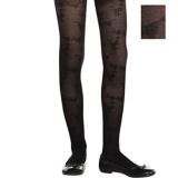 W WIDMANN MILANO Party Fashion - Collants avec motif à fleurs, 40 DEN, hippie, fleurs, costume