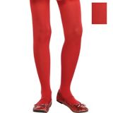 girls red sparkle tights