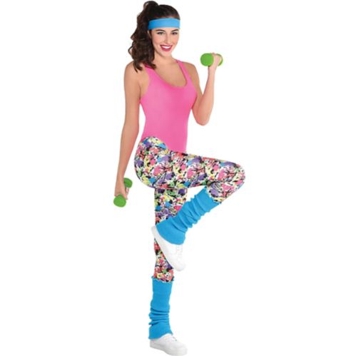 80's Exercise Halloween Costume Kit, Adult, One Size Product image