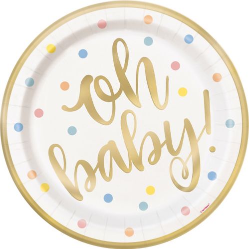 Oh Baby Paper Plates, 8-pk Product image