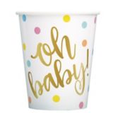 Oh Baby Paper Cups, 9-oz, 8-pk | Uniquenull
