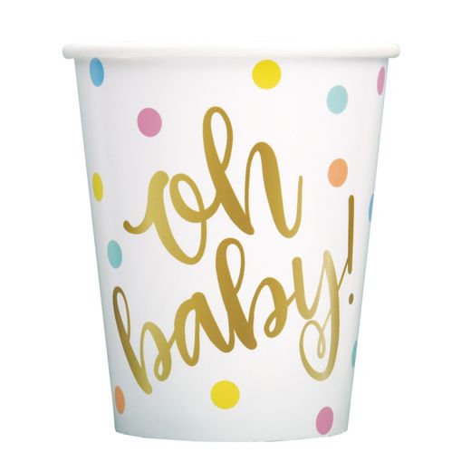 Oh Baby Paper Cups, 9-oz, 8-pk Product image