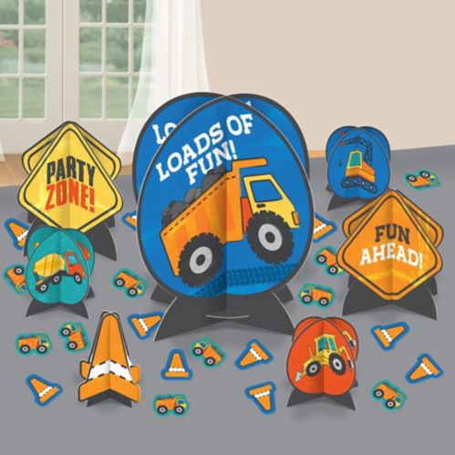 Construction Themed Table Decorating Kit, 7-pc Product image